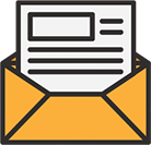 small mail opened icon